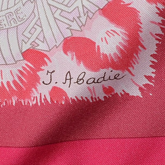 HERMES  Silk Casques et Plumets Scarf 90 - Picture 4 of 6